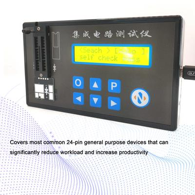 Handheld Rechargeable LED Integrated Circuit Tester Multifunction Chip Tester Transistor Diode