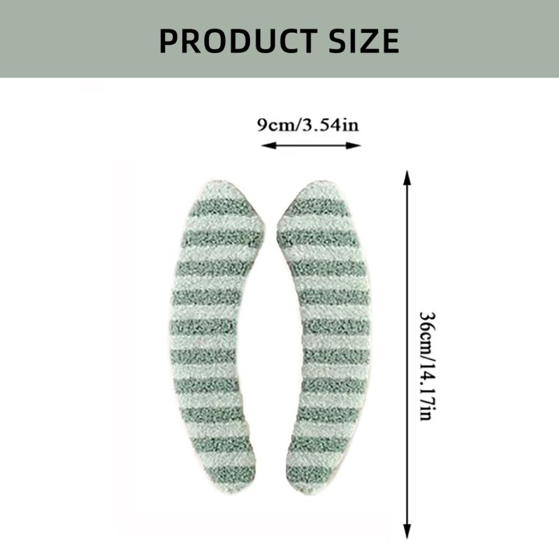 2pcs Reusable Toilet Seats Pad Seats Cushion Toilet Seats Cover Suitable for Home and Hotel Use Soft Warmers Accessories