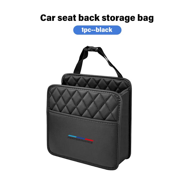 

Car Seat Back Hanging Storage Bag Tissue Water Cup Holder Auto Accessories For BMW E91 E92 E93 E60 F10 F30 E39 E36 E87 X3 X5 E70