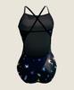Beulluaenbeli Sponge One-Piece Swimsuit Shooting Star (Black)