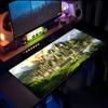 Heroes of Might and Magic Tappetino per Mouse con Mappa XXL Gomma Antiscivolo Tappetini per Mouse Tastiera Accessori da Gioco Tappetino Mouse xmm