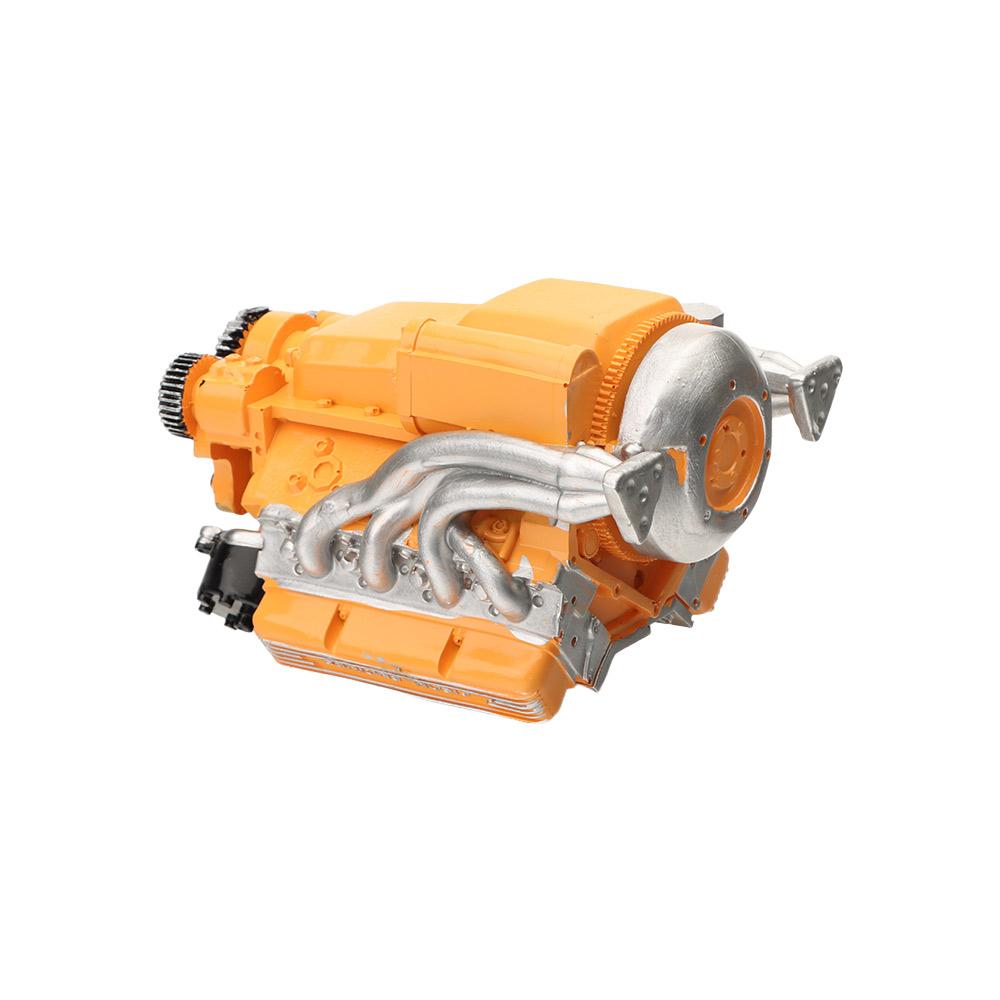 Creativity Simulation V8 Model Engine Kit DIY Crafts Car Engine Model Ornaments Resin V8 Car Engine Model for Adults Gift