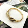 New High-end Cast Bracelet Leopard Head Versatile Fashionable Bracelet for Women