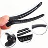 6pcs Black Matte Duckbill Clip - Vintage Salon Style Hair Accessories for All Hairstyles, Hairdresser Supplies