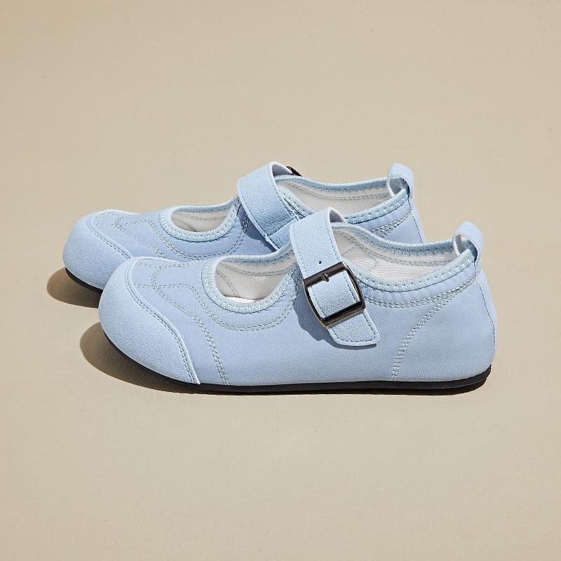 

Модная ретро обувь на плоской подошве с неглубоким вырезом, увеличивающая рост, женская, летняя, новая, модная, универсальная, для отдыха, удобная женская обувь 40 синий