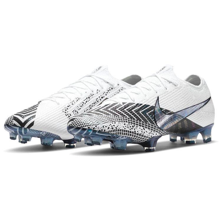 Nike Mercurial Vapor 13 Elite MDS FG Dream Speed - Bílé Černé Unisex Kopačky CJ1295-110