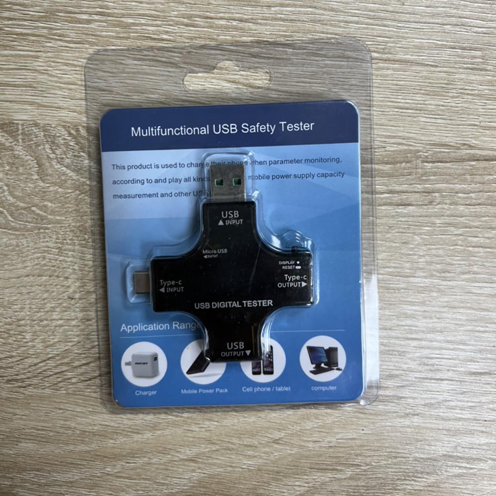 USB Type-C Digital Meter Tester Multimeter Voltmeter Current & Voltage Monitor