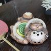 A Seasonal Feature of Summer! Shigaraki Ware Sleeping Mosquito Burner [kr-0027]