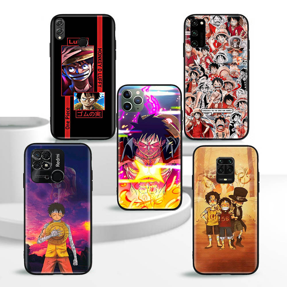 W-31 One Piece Luffy Soft Case for Samsung A04s A05s A10s A11 A12 A14 A15 A22 A23 A32 A50S M31 M51 M52 M53 A25 A30S A51 A52 A55 A70 A71 A72 S10 S9
