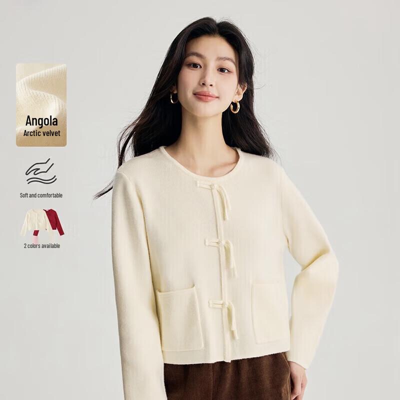 

Женский свитер Inman в новом китайском стиле с круглым вырезом S