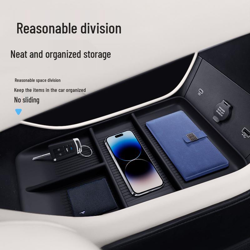 Specialized Car Center Console Lower Storage Box for Model 25 – Interior Modification Accessory