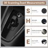 YEE PIN Polestar 2 Center Panel Cover Gear Shift Panel Polestar 2 Protector Polestar 2 Center Gear Shift Panel Cover for Polestar 2 Accessories 2026