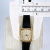 SEIKO Battery Gold Square Vintage New Replaced/Watch, Square, Dial