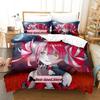 Kureiji Ollie Bedding Set Single Twin Printed Bed Set With Pillowcase Bed Duvet Cover Soft Single Double Queen Super King Size