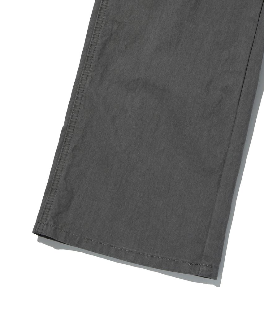 Seuweideu Semi Wide Pants [Charcoal Gray]