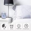 Ins Style Metal Alarm Clock Battery Powered (AA) Cute Decorative Clock for Home Office