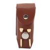 Ball Tee Pouch Leather Magnetic Buckle Design Portable Ball Holder for 3 Balls