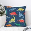 Dinosaur Animal Pillow Cover  Morden Pillow Case For Sofa Home Decoration Soft Pillowcases Birthday Gift