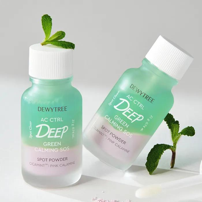 AC Control Deep Green Calming SOS Spot Powder