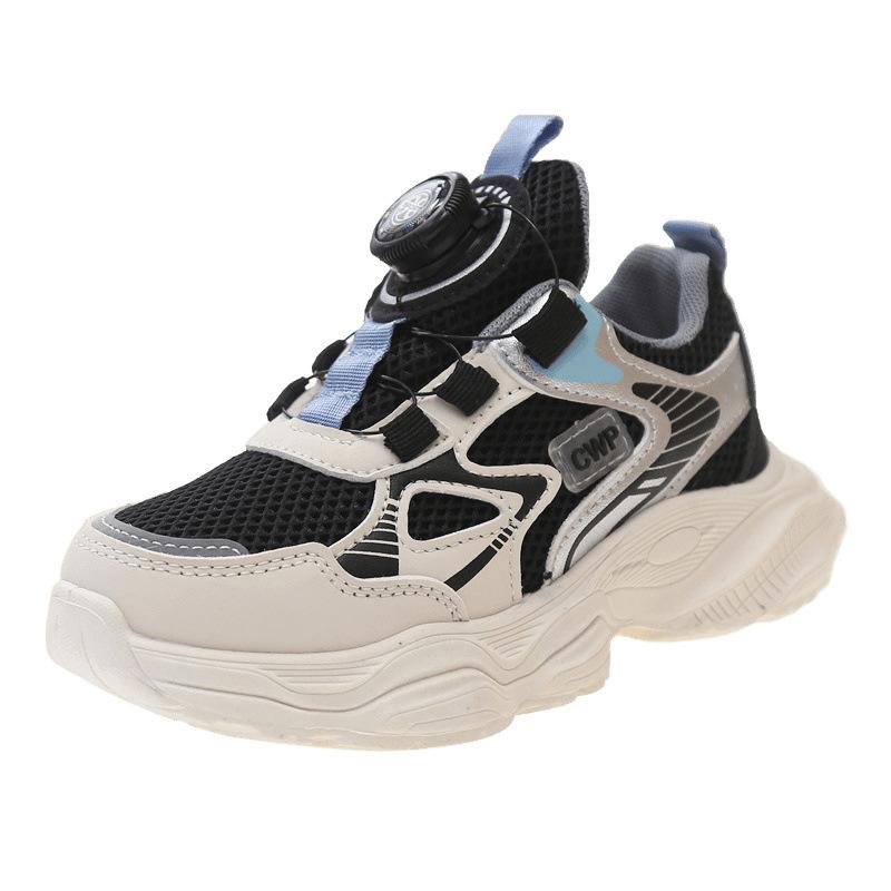 Children's sports shoes 2025 summer new boys breathable mesh casual single mesh shoes girls fashion lightweight running shoes