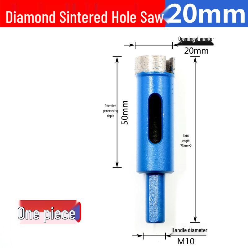 Diamantbeschichtete Lochsäge für Marmor, Granit, Stein, Fliesen und Glas