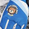Kids' Cartoon Ski Gloves: Non-Slip, Fleece-Lined, Waterproof, Windproof, Coldproof for Winter Cycling and Snow Play.