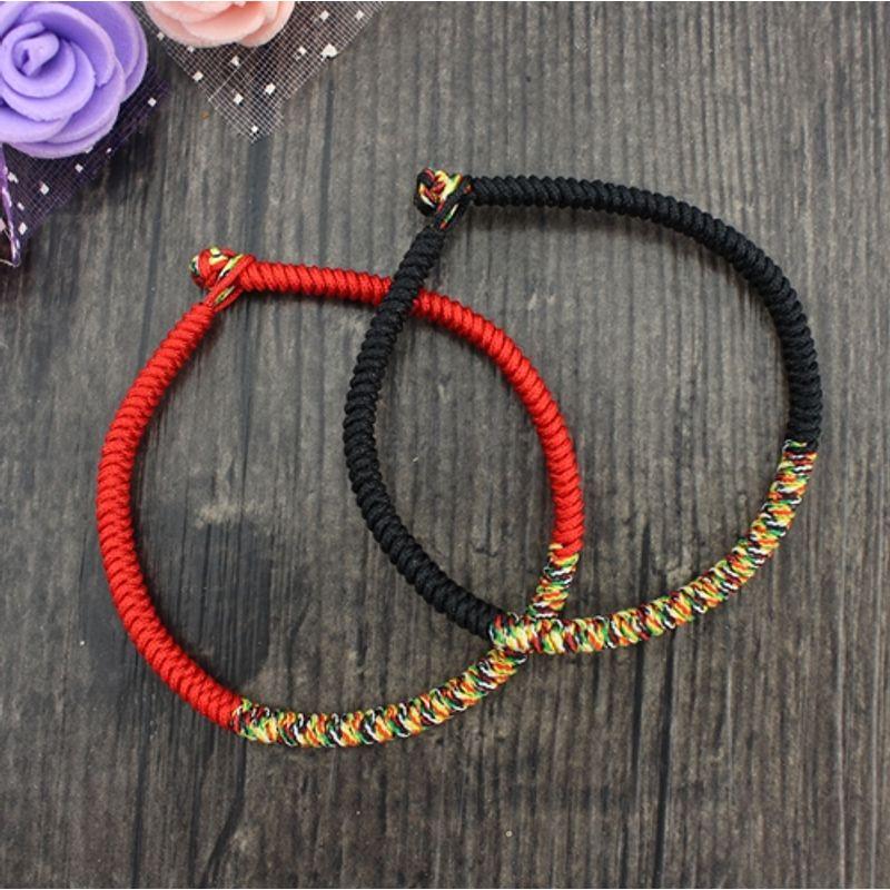 

Red Rope Wish Dorje Knot Lucky Couple Five-Color Line Please be sure to leave a message Net size