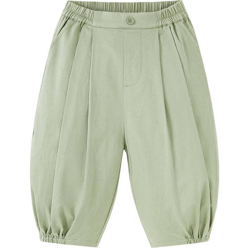 

Minibala Girls Spring Elastic Casual Long Pants 100
