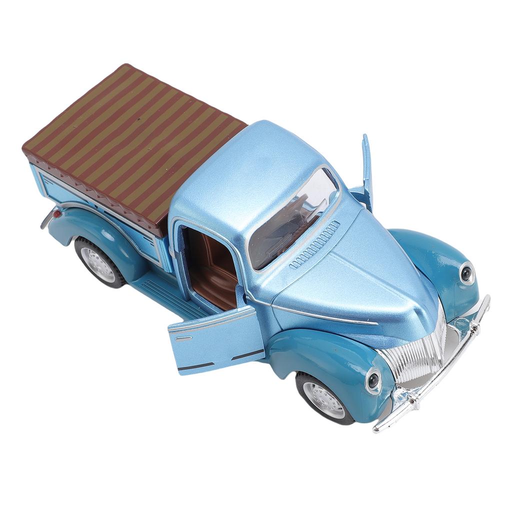 1:32 Scale Alloy Pickup Truck Model Car Meticulous Vintage Classic Truck Figurine Toy for Home Kids Collection