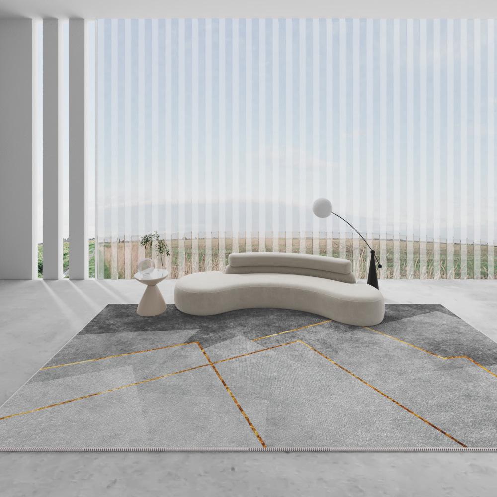 Non-Slip Luxury Loop Pile Carpet for Living Room, Bedroom, Porch, and More