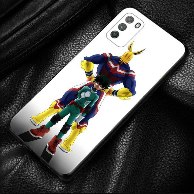 Kryt My Hero Academia pro Xiaomi Poco X3 F3 Gt M3 Nfc F1 M3 M4 Pro 5g F3 Gt kryt pro Mi 11t 10t Pro 9t 11 Note 10 Lite Civi