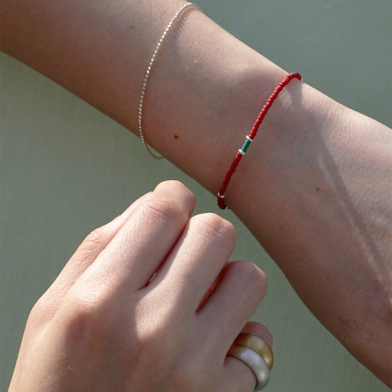 OURPIERRE [SILVER 925] VINTAGE ROSE BRACELET