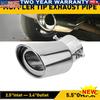 Car Pipe Rear Exhaust Tip Throat Tail Stainless Muffler Round Steel Accessories