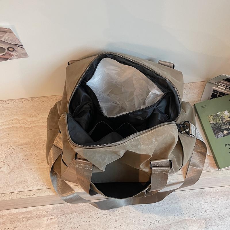 Large Capacity Short Distance Travel Bag Women's Lightweight Outdoor Luggage Storage Leopard Print Gym Bag