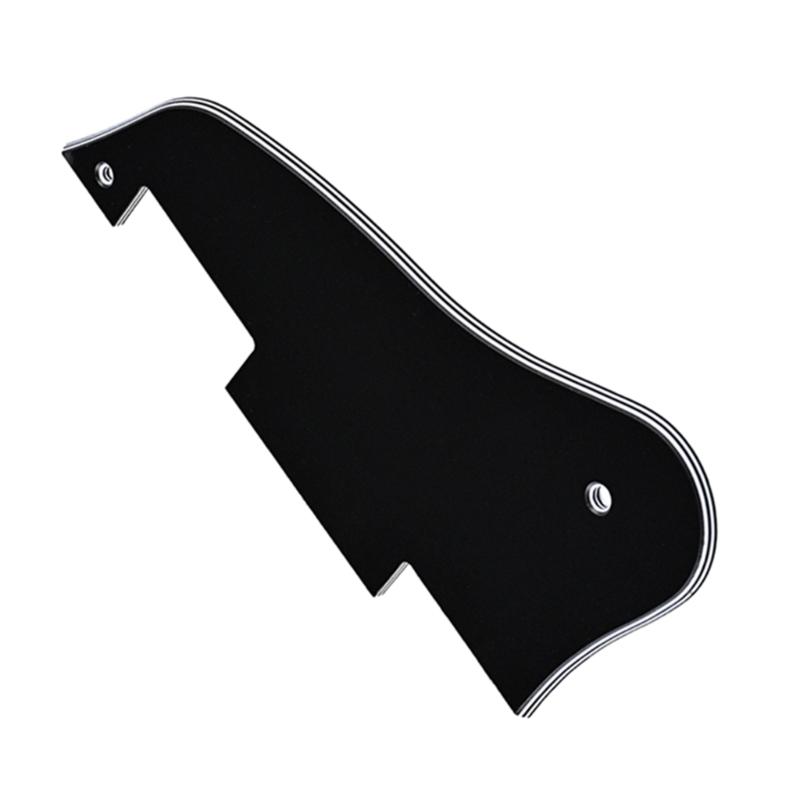 Elektrická kytara Pickguard Vysoce kvalitní černý PVC kryt Poškrábaná deska Pro ES-335 Elektrickou kytaru Kytarové díly