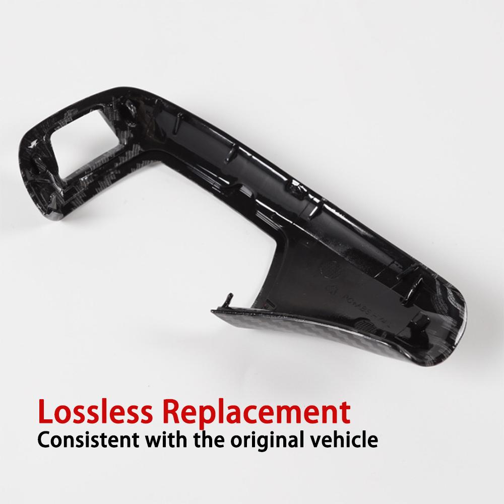 For BMW Old Model F10 F18 F01 F02 Interior Replacement Parts Car Gear Lever Shift Knob Cover Trim Shifter Lever Panel 2008-2013