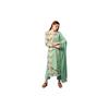 Gosriki Women'S Cotton Blend Printed Kurta And Pant With Dupatta Set (Kaleping-Pista-Nw-Gs_Xxl_Pista_Xx-Large)