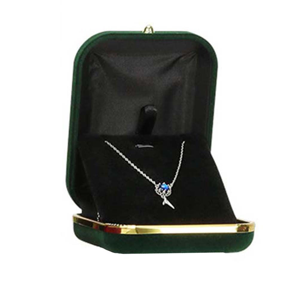 Packaging Double Open Earrings Presentation Storage Boxes Necklace Case Ring Box Jewelry Display