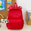 Schoolbag1011 new ins trendy solid color simple and versatile large capacity middle school students students travel backpack