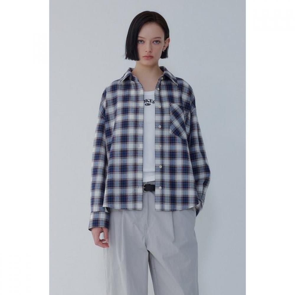 Vov Summer Check Shirt  7156260010 Blue/S