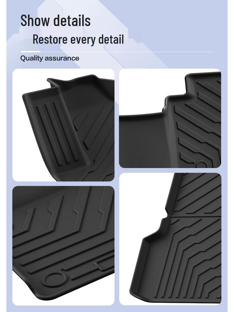 2024 Haval H9 TPE 3D All-Weather Floor & Trunk Mats