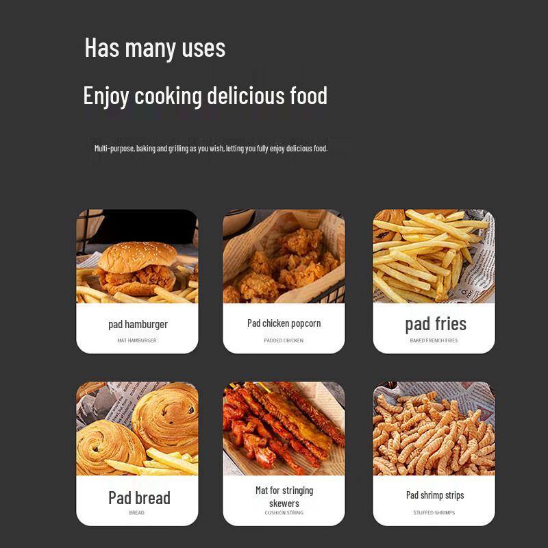 Leiwodzi Oil Absorbing Greaseproof Paper Mats