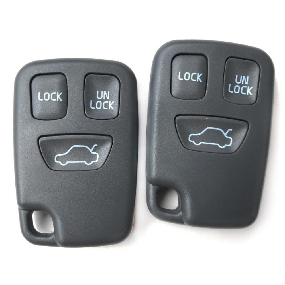 Black Remote Key Shell for VOLVO S40 S60 S70 S80 S90 V40 V70 V90 XC70 1998-2005 Car Accessories