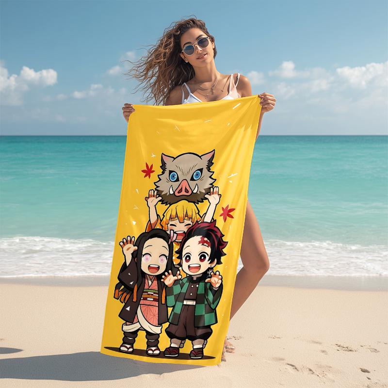 1Pc Moon Warrior Beach Towel Microfiber Beach Towel Thin Absorbent For Beach Swimming Yoga Bath Sports 0917304
