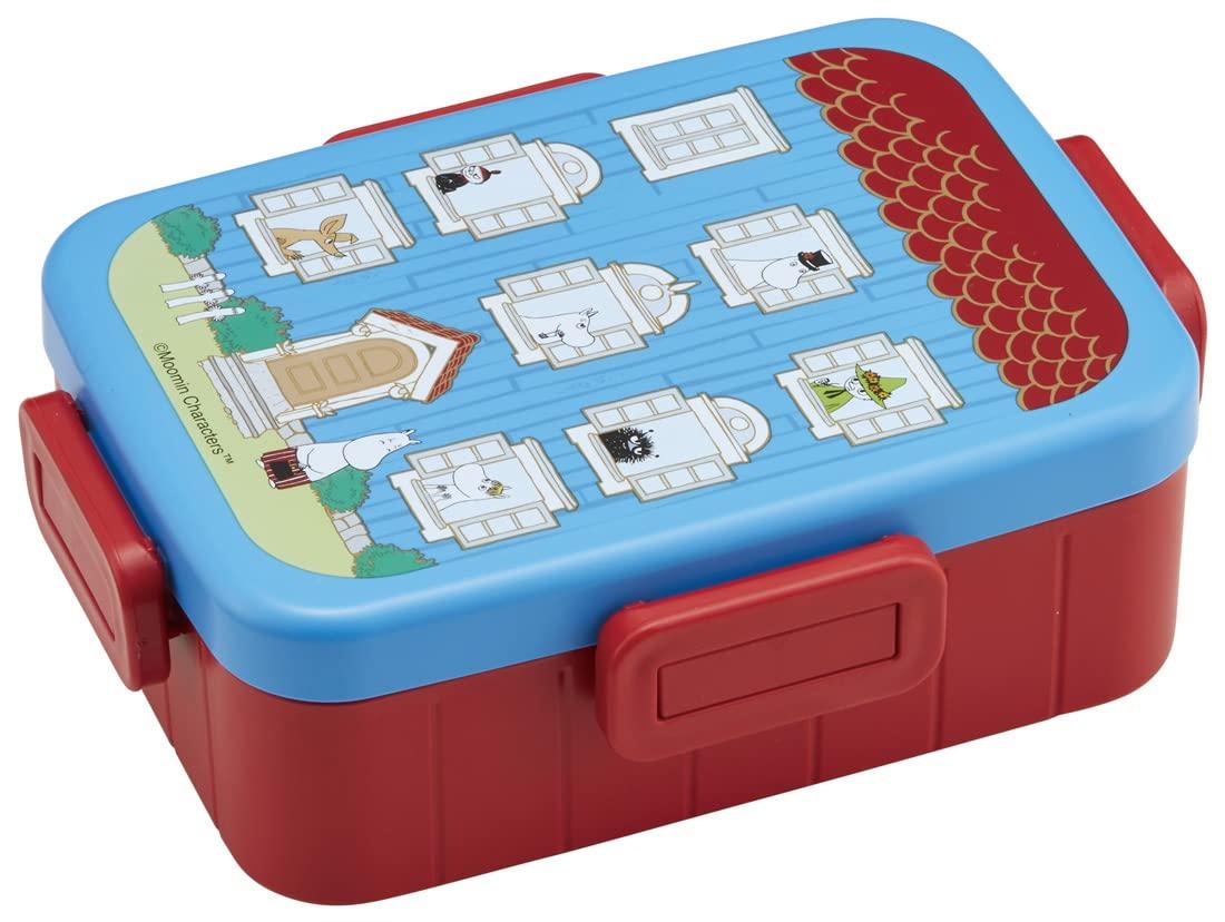 

Skater Silver Ion Antibacterial Lock Lunch Moomin House Made in Ag+ 4-Point Box, 650ml, Design, Japan, YZFL7AG-A