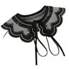 Perfect Match Lapel Fake Collar Shawl For Women Neck Decorative Chocker Necklace Women Detachable False Collar Doll Ladies Half Shirt Collars