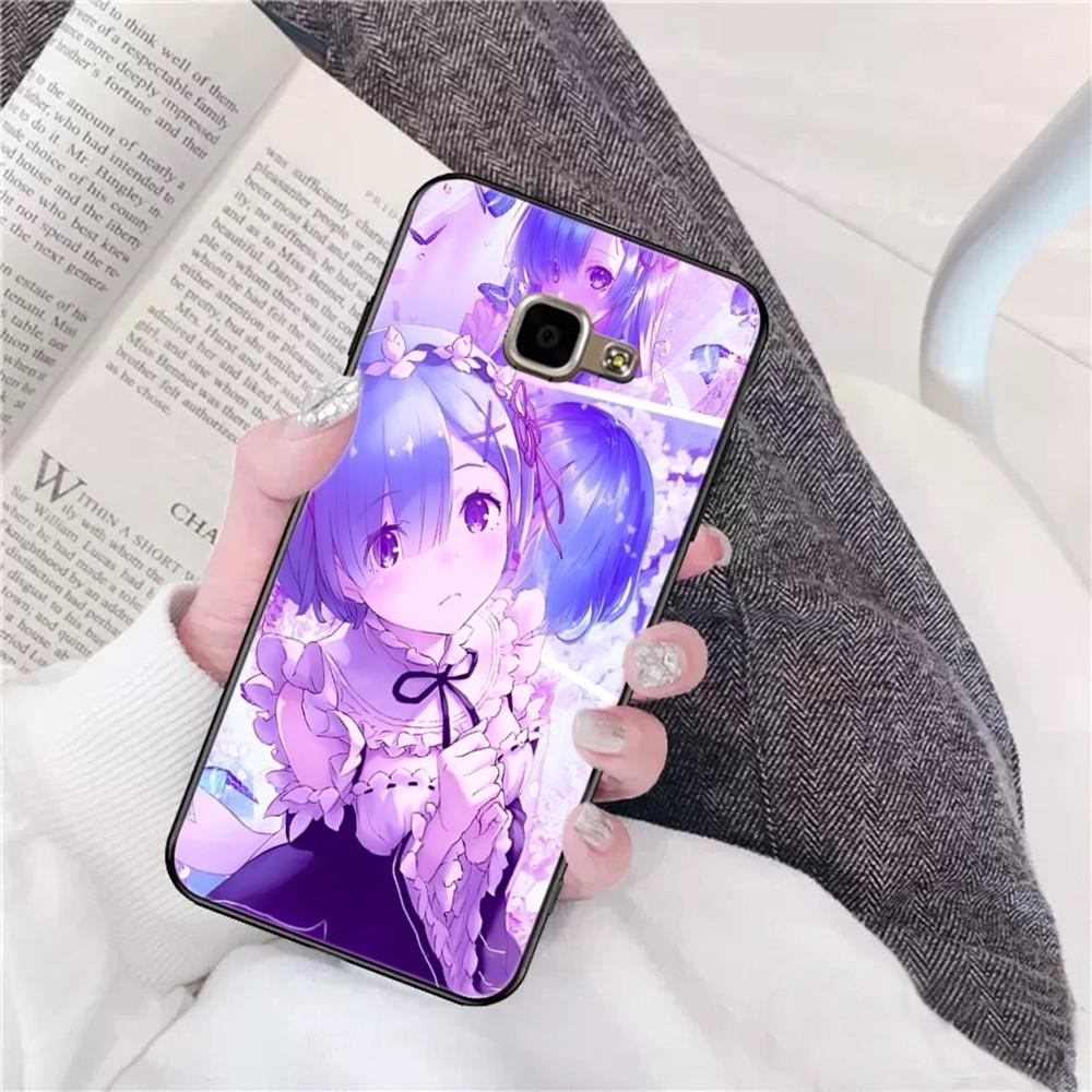 ReZERO Ram Rem Phone Case For Samsung A 10 11 12 13 20 21 22 30 31 32 40 51 52 53 70 71 72 73 91 13 shell