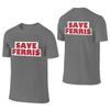 Save Ferris Unisex Wendbares T-Shirt Urban Casual Einfache Prints Unisex T-Shirts