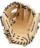 ZETT Pro Status Soft Baseball Glove for Second and B Size 2 Shortstop, Brown/Oak (3736), (BRGB30244G)