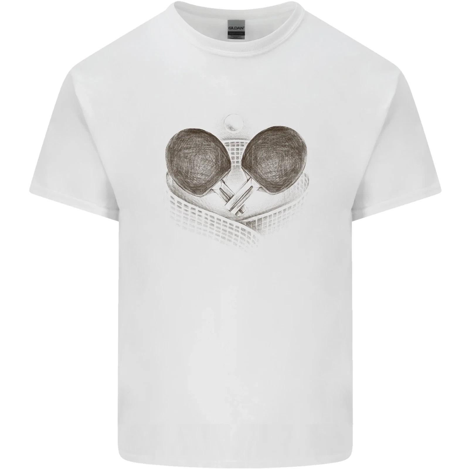 

Ping Pong Sketch Table Tennis Set Kids T-Shirt Childrens 4XL